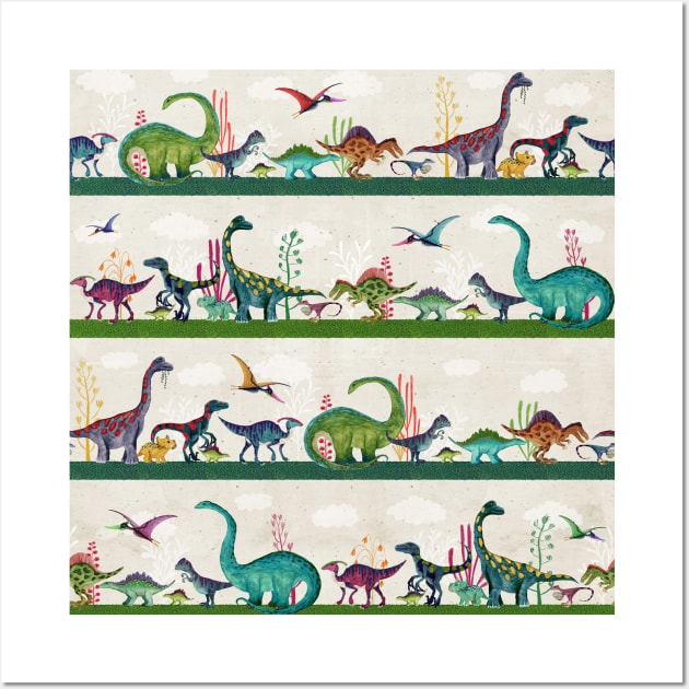 The bright migration Wall Art by katherinequinnillustration